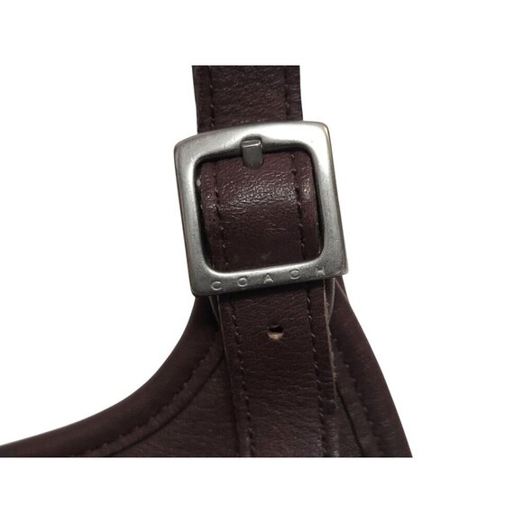 Vintage Coach 9142 Mini Crossbody Bag Brown Glove-Tanned Leather USA - Picture 10 of 14